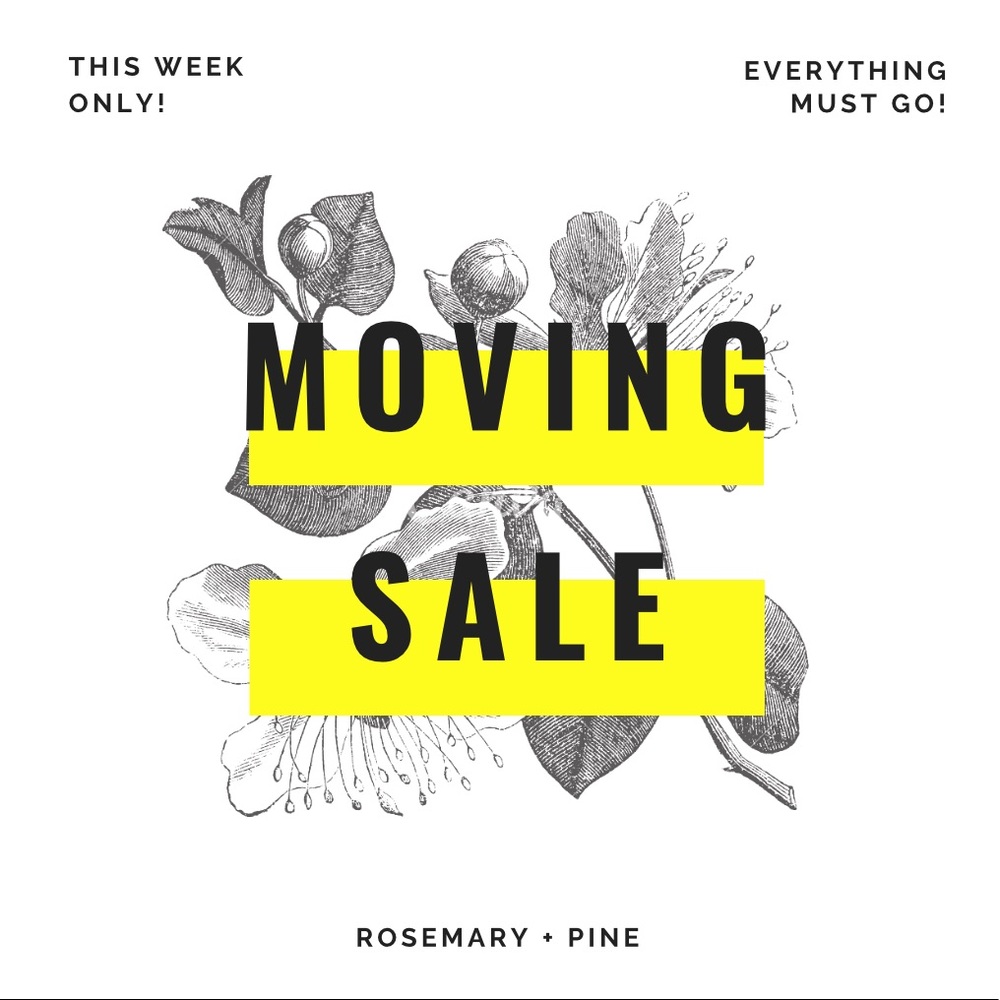 Moving! Accepting all reasonable offers! Everything must go!